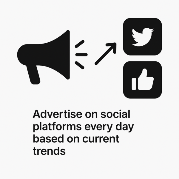 Advertise on Social Platforms Daily – Trend-Based & Automated - Image 3
